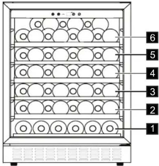 AEG SWE63001DG - CONSERVAZIONE DEL VINO - 2