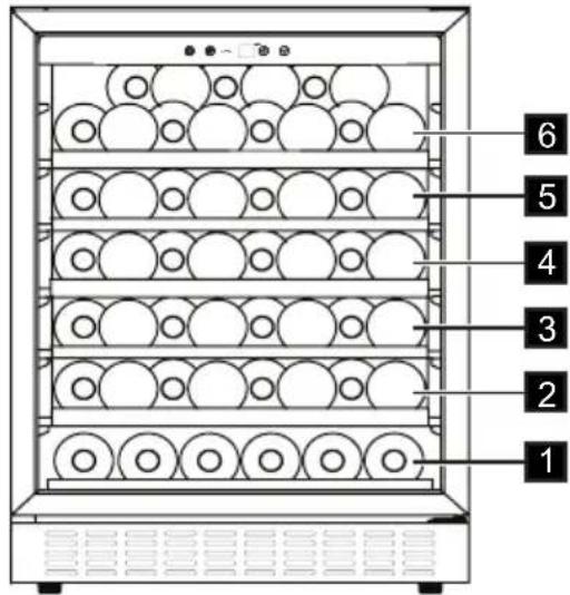 AEG SWE63001DG - VINFORVARING - 2