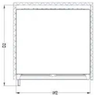AEG SWE63001DG - INSTALLATIONSMÄTT (MM) OCH VENTILATIONSKRAV MÄTT - 4