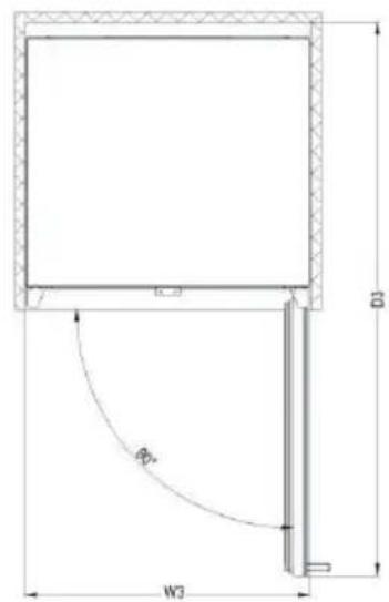 AEG SWE63001DG - INSTALLATIONSDIMENSIONER (MM) OG VENTILATIONSKRAV - 3