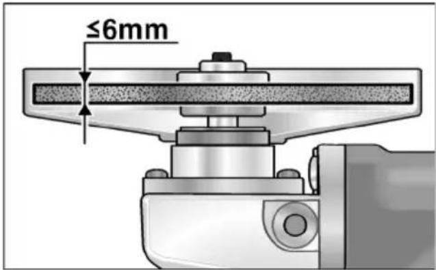 Flex L 3709125 - Attaching or changing the grinding tool - 2