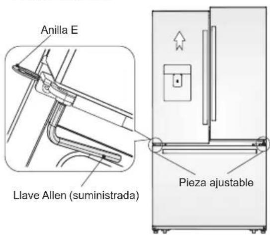ELECTROLUX EN6084MOX - Ajuste de las puertas - 1