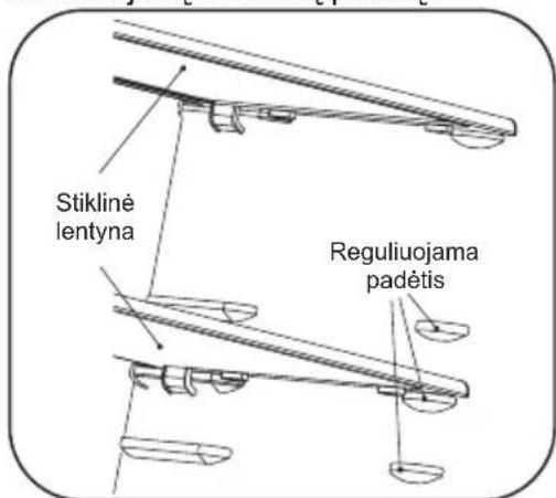 ELECTROLUX EN6084MOX - Stiklines lentynos - 2