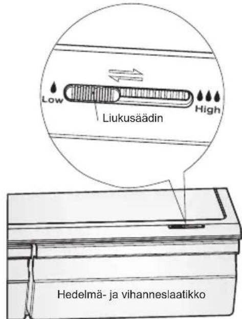 ELECTROLUX EN6084MOX - Vihanneslaatikko ja kosteuden saatö - 1