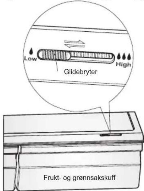 ELECTROLUX EN6084MOX - Kontroll over grønnsaksskuff og fuktighet - 1