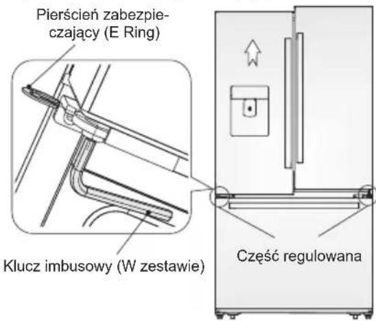 ELECTROLUX EN6084MOX - Regulacja drzwi - 1