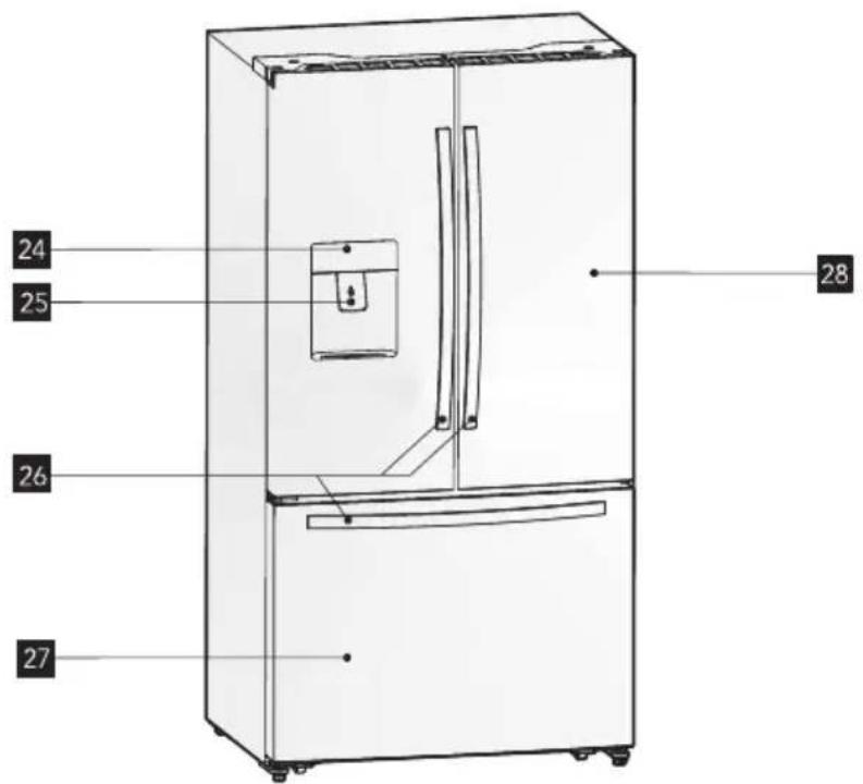 ELECTROLUX EN6084MOX - Rys. 2 - 1