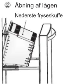 ELECTROLUX EN6084MOX - Brug af fryseskuffen - 2