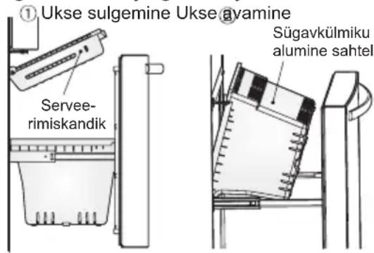 ELECTROLUX EN6084MOX - Sugavkulmikusahtli kasutamine - 1