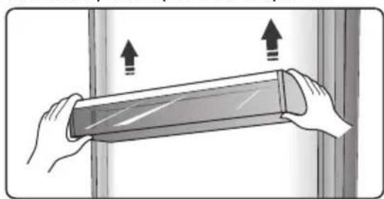 ELECTROLUX EN6084MOX - Raftul de pe uša - 1