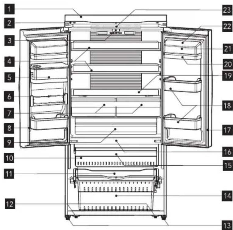 ELECTROLUX EN6084MOX - Vue 1 de l'appareil - 1