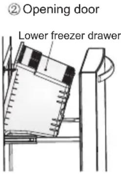ELECTROLUX EN6084MOX - Using the freezer drawer - 2