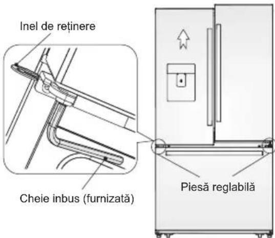 ELECTROLUX EN6084MOX - Reglarea uşilor - 1