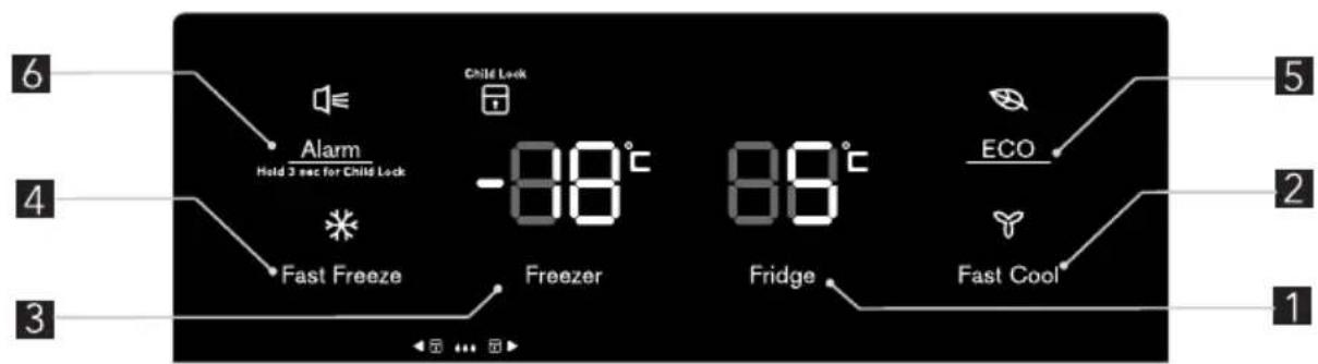 ELECTROLUX EN6084MOX - PANEL STEROWANIA - 3