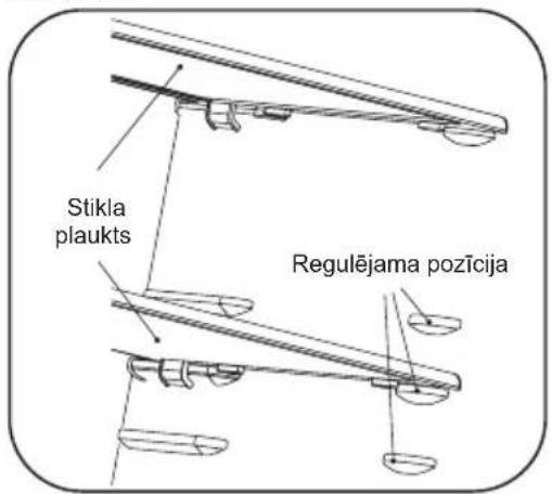 ELECTROLUX EN6084MOX - Stikla plaukti - 2