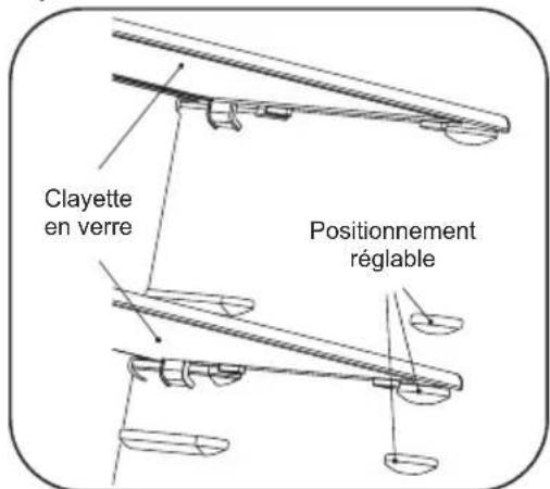 ELECTROLUX EN6084MOX - Clayettes en verre - 2