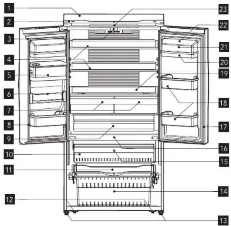 ELECTROLUX EN6084MOX - Pnc. 1. Ппбор В OTКрытOM COCTOЯнN - 1