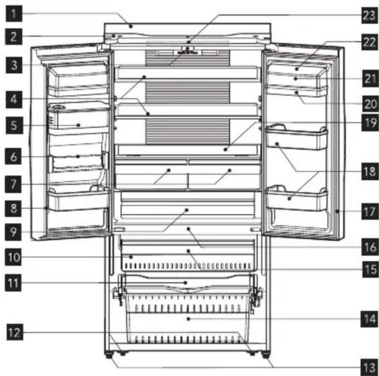 ELECTROLUX EN6084MOX - Vedere 1 a aparatului - 1