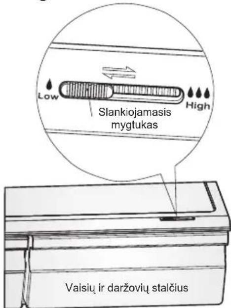 ELECTROLUX EN6084MOX - Daržović ir vaisić stalčius, dregmès kontrolé - 1