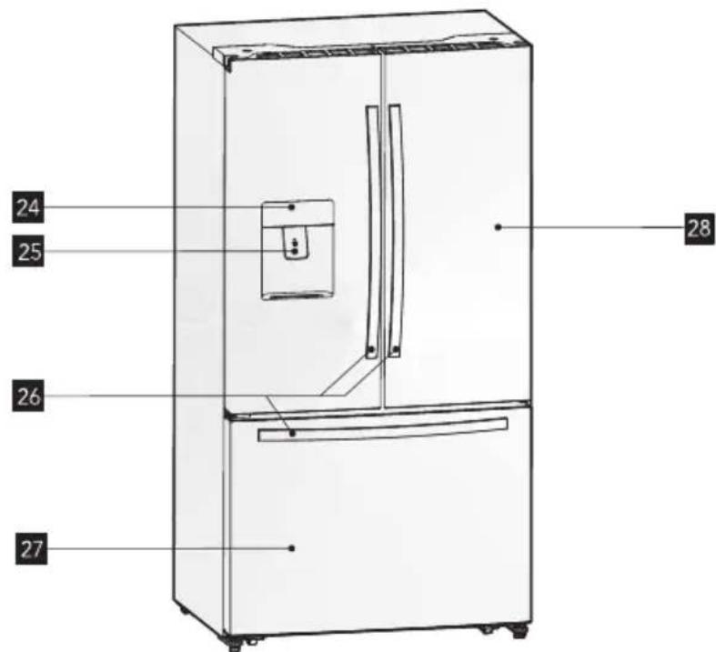 ELECTROLUX EN6084MOX - Vue 2 de l'appareil - 1