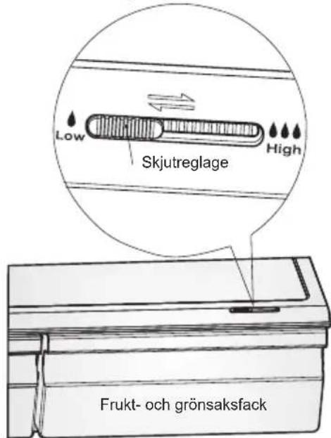 ELECTROLUX EN6084MOX - Frukt- och grönsaksfack och fuktighetskontroll - 1