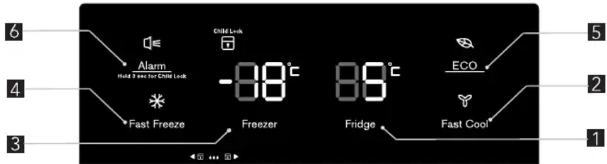 ELECTROLUX EN6084MOX - 6.COMANDI DEL DISPLAY - 1