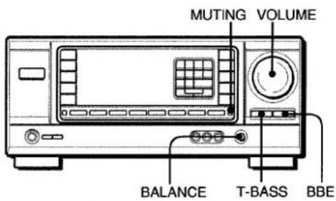 AIWA AVX120 - REGLAGE PERSONNEL DU SON - 1