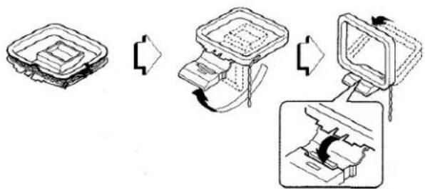 AIWA AVX120 - RACCORDEMENT DES ANTENNES FOURNIES ② - 2