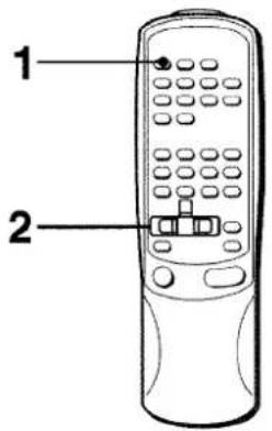 AIWA AVX120 - SETTING THE SLEEP TIMER - 1