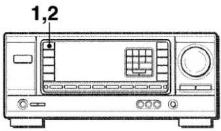 AIWA AVX120 - PARA SELECTIONAR UN MODO DOLBY PRO LOGIC - 1