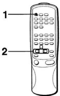 AIWA AVX120 - REGLAGE DE LA MINUTERIE D'ARRET - 1