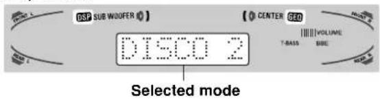 AIWA AVD97 - To select the manual preset curve - 3
