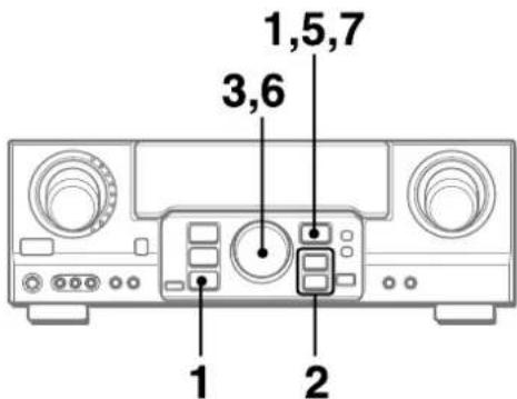 AIWA AVD97 - REGLAGE DE NOUVELLES COURBES D'EGALISATION - 1