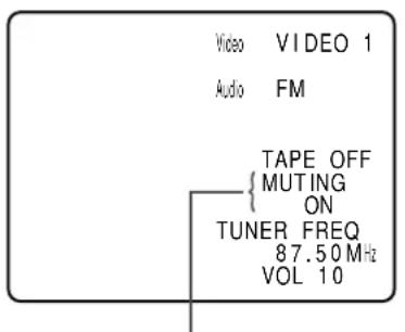 AIWA AVD97 - ON SCREEN DISPLAY - 1