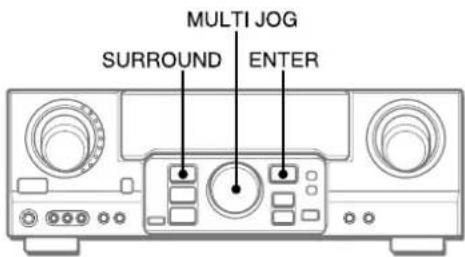 AIWA AVD97 - POUR SELECTIONNER UN MODE DTS SURROUND - 1