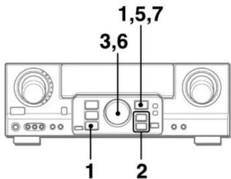 AIWA AVD97 - SETTING NEW EQUALIZATION CURVES - 1