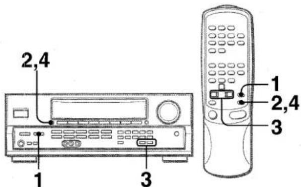 AIWA AVD30 - AJUSTE DEL EQUILIBRIO DEL NIVEL ENTRE ALTAVOCES - 1