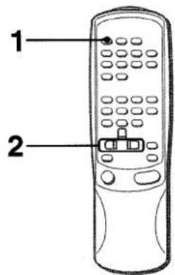 AIWA AVD25 - Reglage de la minuterie d'arret - 1