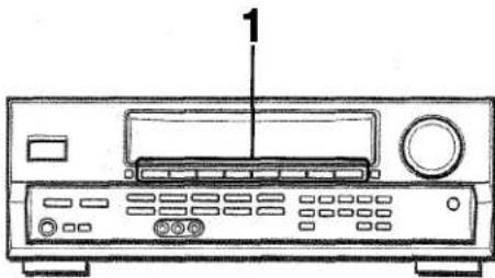 AIWA AVD25 - SELECTION DE UNA FUENTE DE AUDIO/VIDEO - 1