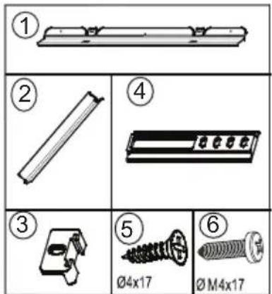 VESTEL VEKS2035 - Instructions de montage - 1