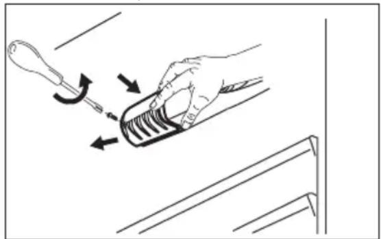 JUNO JCN10210S5 - Replacing the lamp - 1