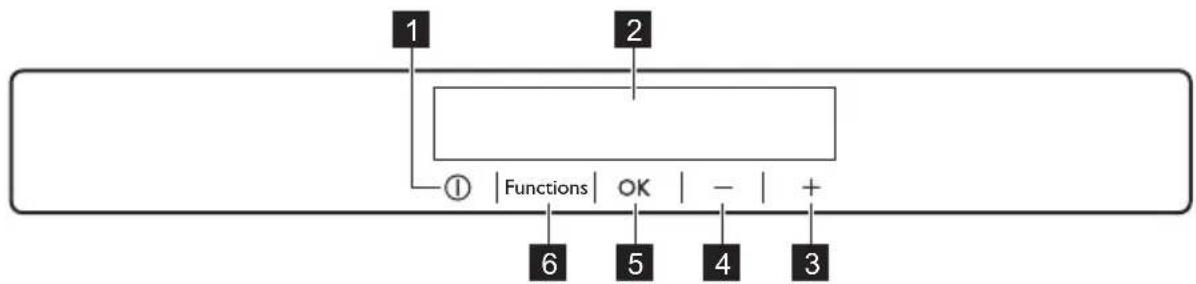 JUNO JCF14024F5 - Control panel - 1