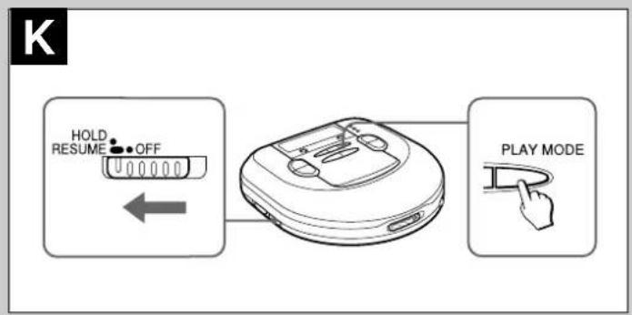 AIWA XPR207 - Lecture répétée → K - 4