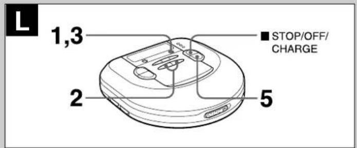 AIWA XPR207 - Lecture répétée → K - 5