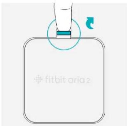 FITBIT Aria 2 - Piles et alimentation - 1