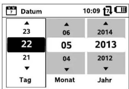 VIKING iMow MI 632 P - Sprache, Datum, Uhrzeit einstellen - 3