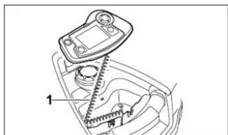 VIKING iMow MI 632 P - Mise en place de la console de commande : - 1