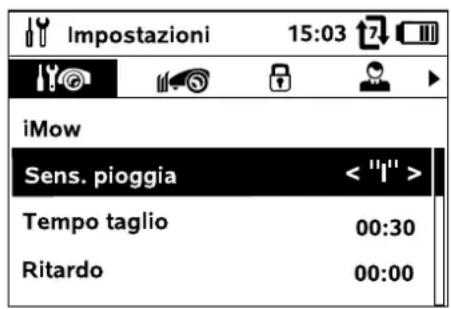 VIKING iMow MI 632 P - Impostazioni - 1