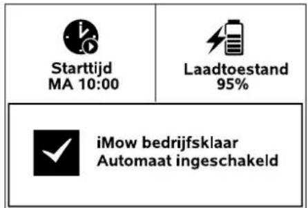 VIKING iMow MI 632 P - Statusmelding - 1