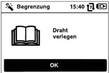 VIKING iMow MI 632 P - Begrenzungsdraht verlegen - 1